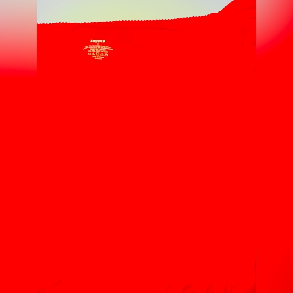 SKIMS red fits everybody onsie size 2X - Picture 4 of 9